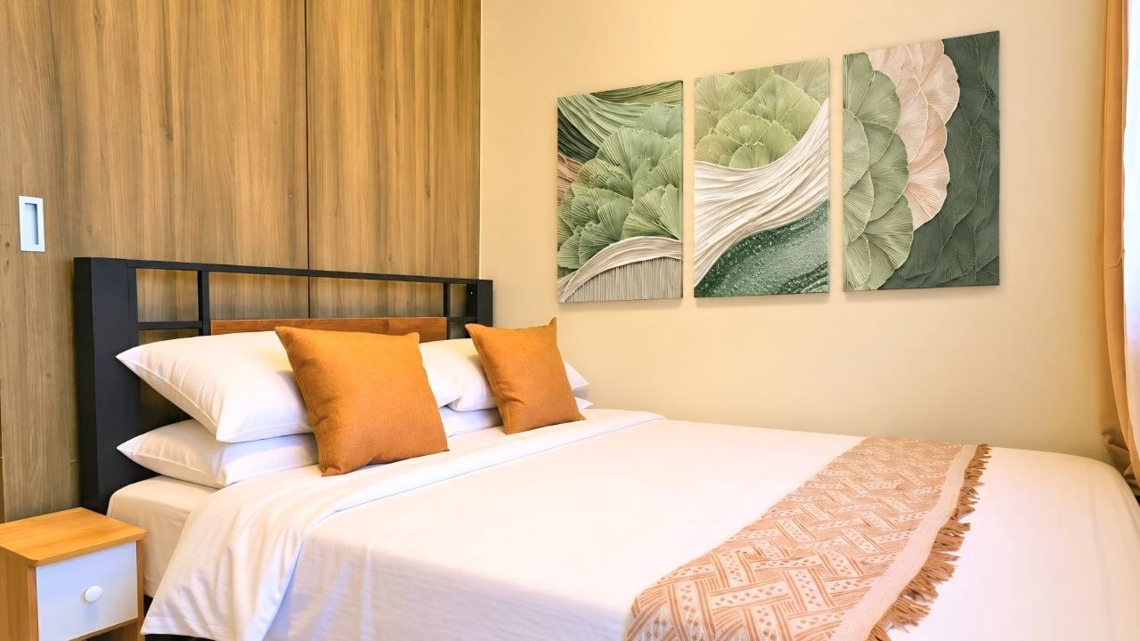 Modern bedroom interior